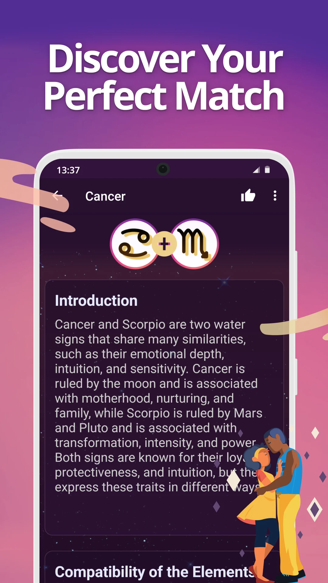Cancer Horoscope & Astro Chat screenshot
